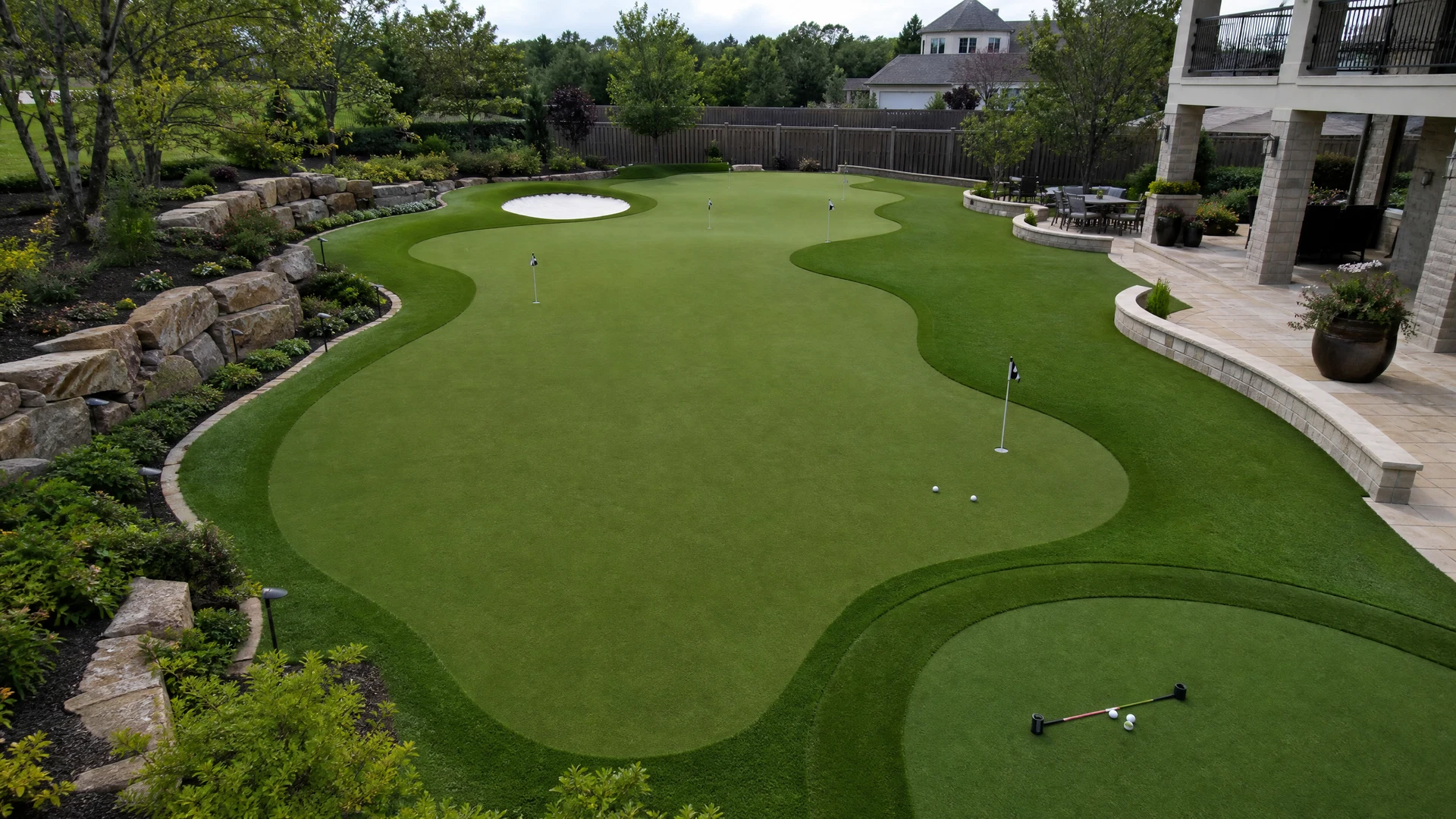 Elite putting green package