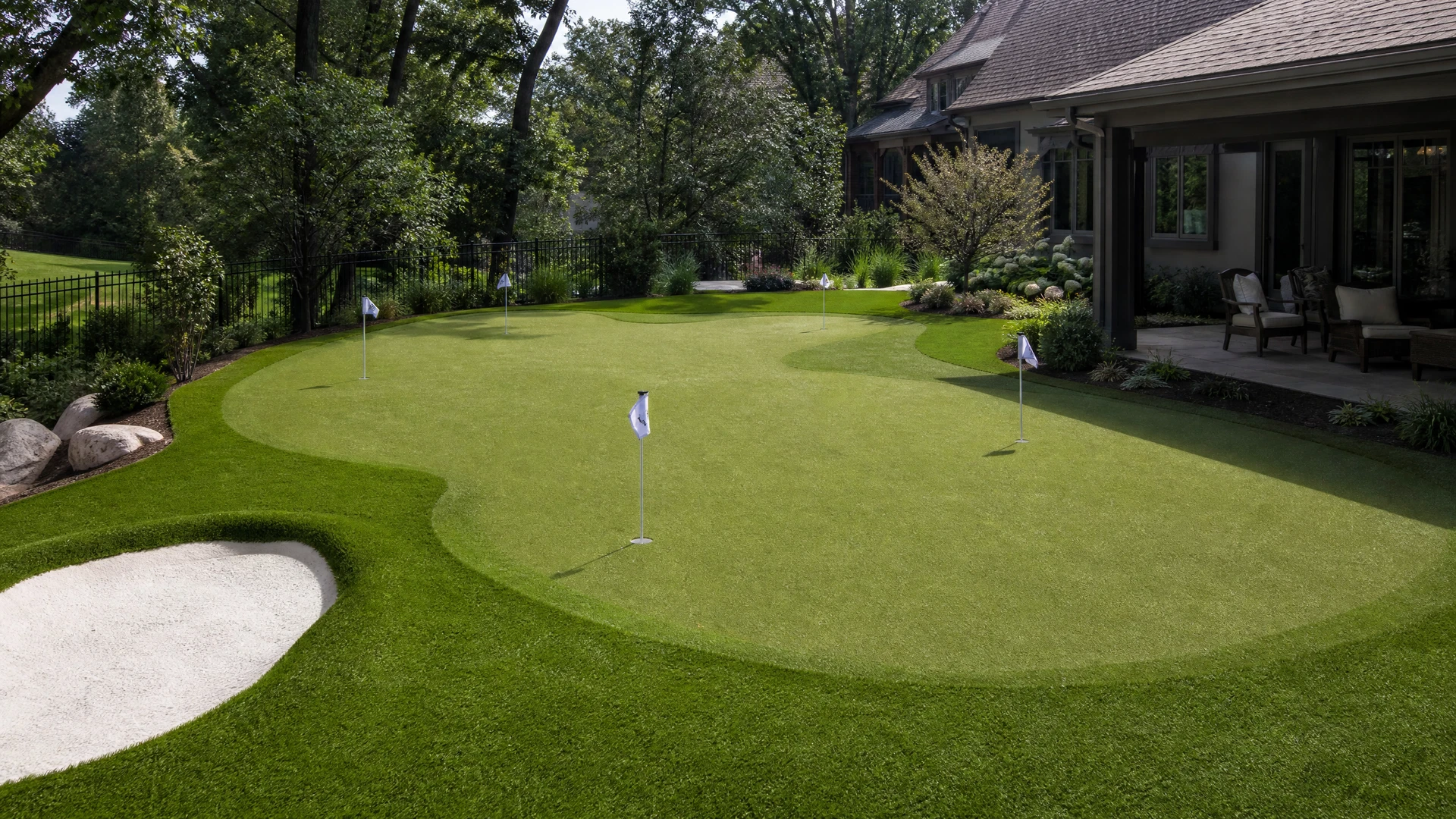 Premium putting green package